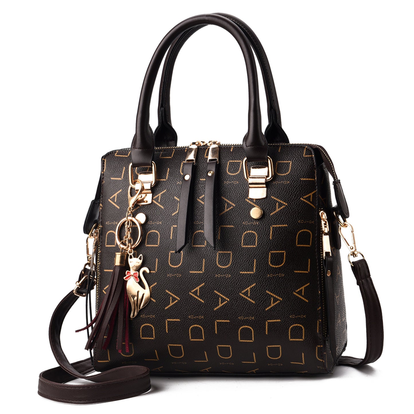 Ladies bags 2019 new women's bags casual shoulder bag large capacity PU leather handbag diagonal bag one drop delivery