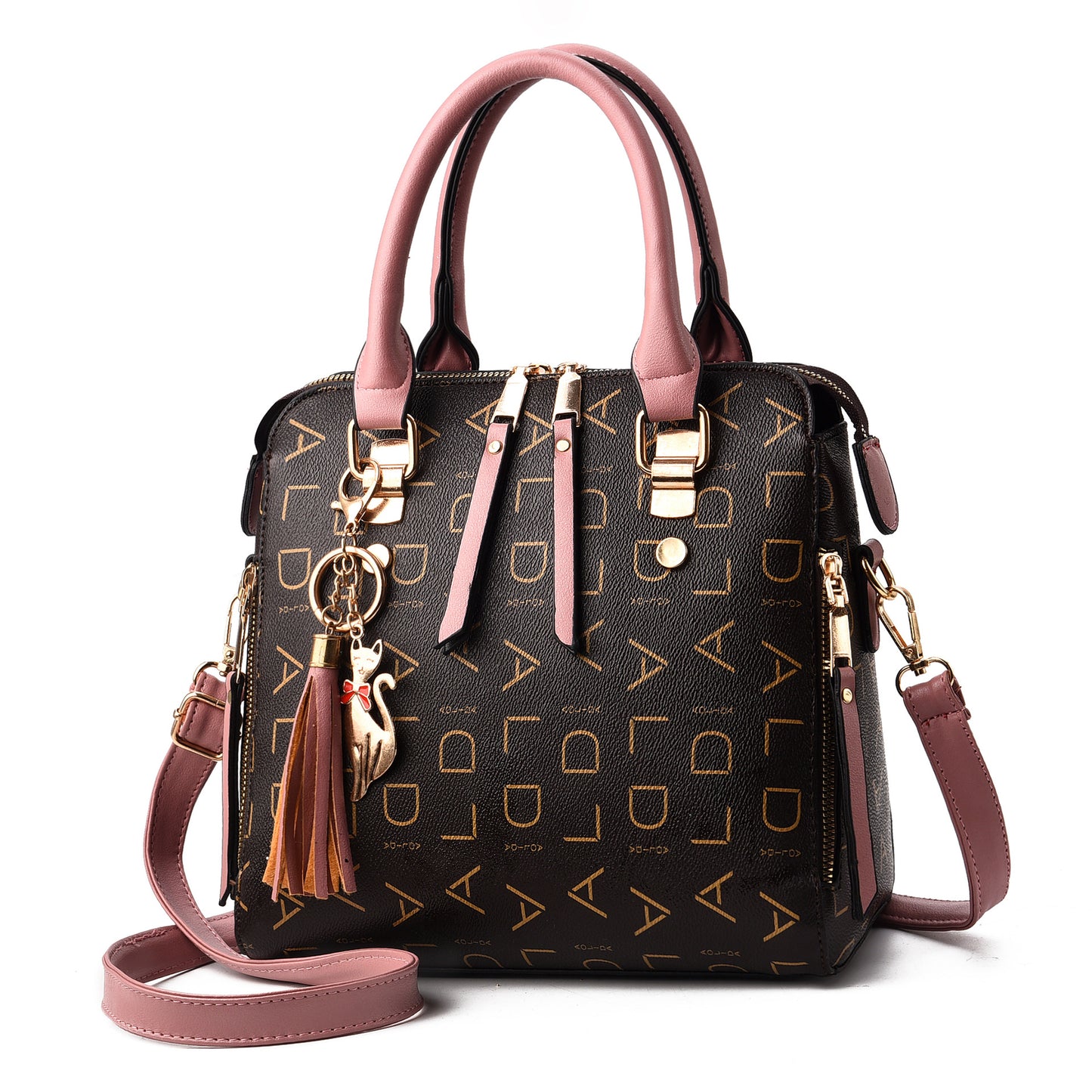Ladies bags 2019 new women's bags casual shoulder bag large capacity PU leather handbag diagonal bag one drop delivery