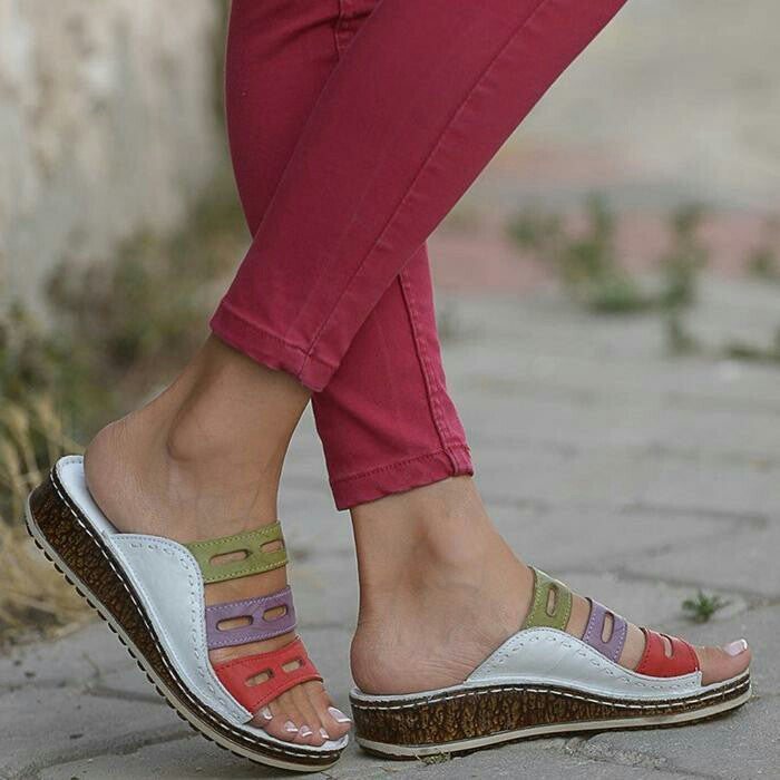 Wish new listing 2019 factory wholesale 40-43 size viscose shoes shoes women's shoes women's foreign trade