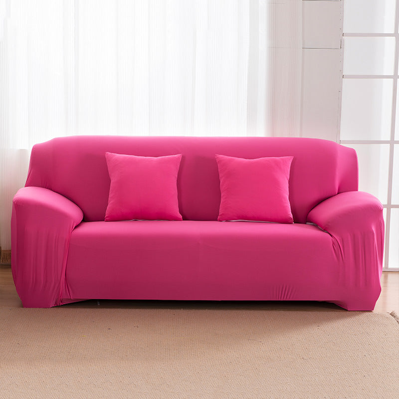 Factory wholesale modern minimalist stretch sofa cover all-inclusive solid color fabric sofa cover towel universal sofa cushion combination