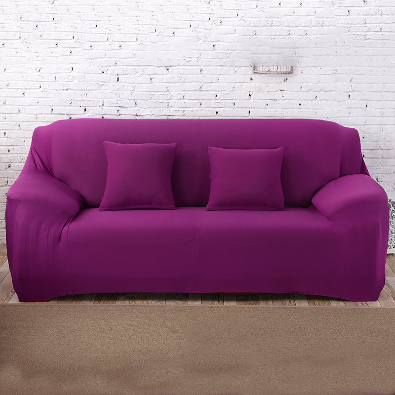 Factory wholesale modern minimalist stretch sofa cover all-inclusive solid color fabric sofa cover towel universal sofa cushion combination