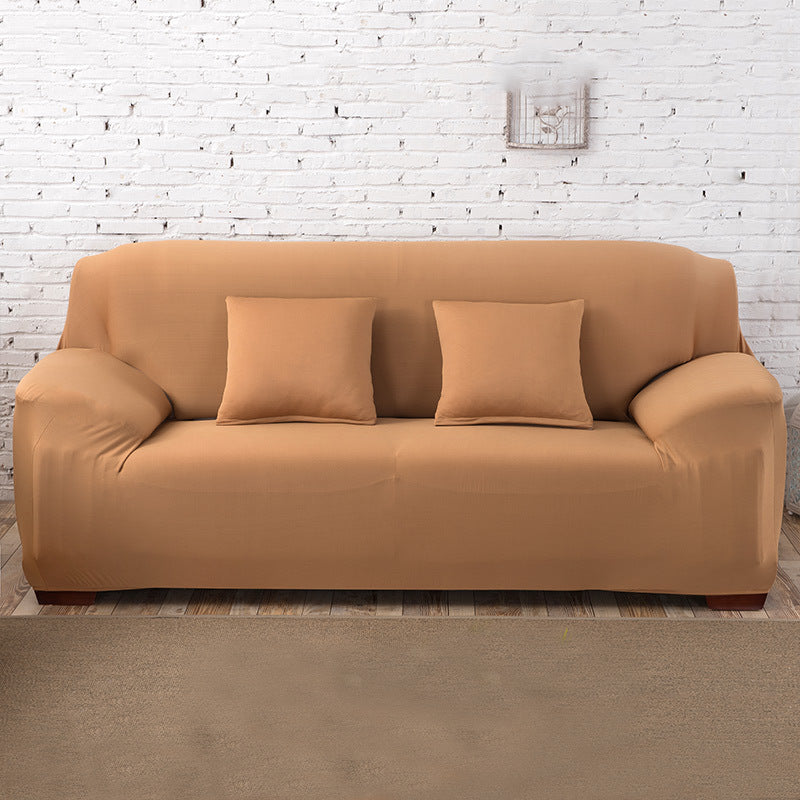 Factory wholesale modern minimalist stretch sofa cover all-inclusive solid color fabric sofa cover towel universal sofa cushion combination