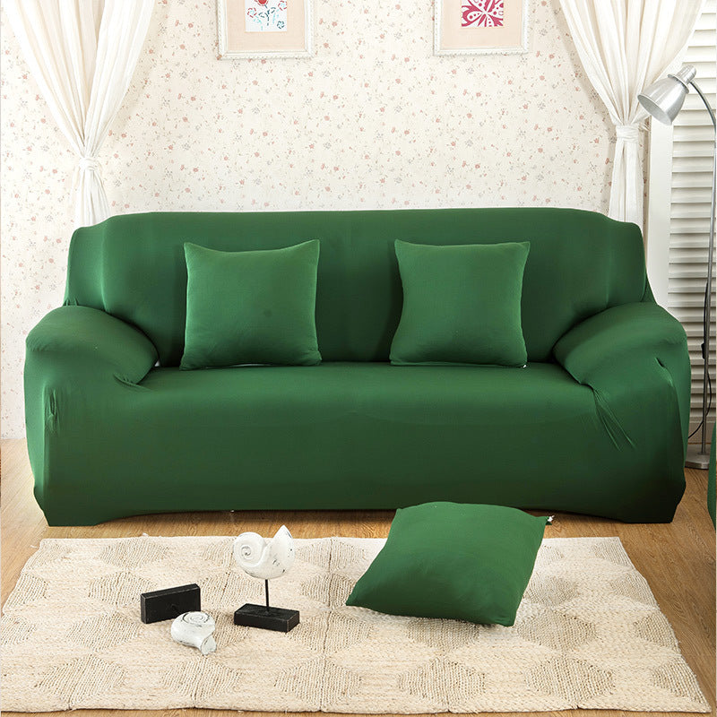 Factory wholesale modern minimalist stretch sofa cover all-inclusive solid color fabric sofa cover towel universal sofa cushion combination