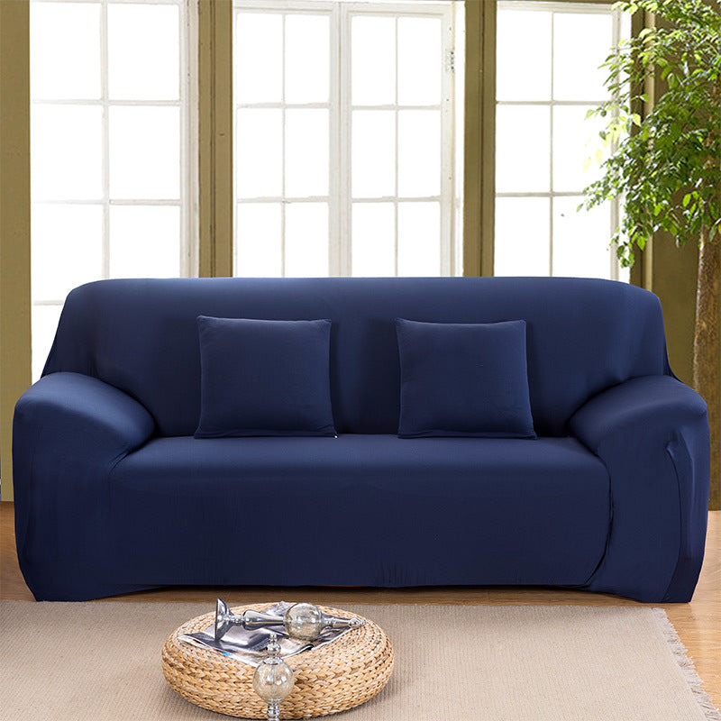 Factory wholesale modern minimalist stretch sofa cover all-inclusive solid color fabric sofa cover towel universal sofa cushion combination