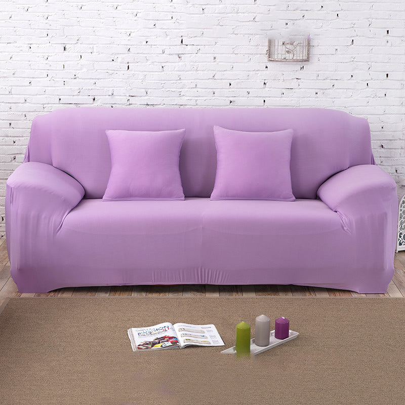 Factory wholesale modern minimalist stretch sofa cover all-inclusive solid color fabric sofa cover towel universal sofa cushion combination