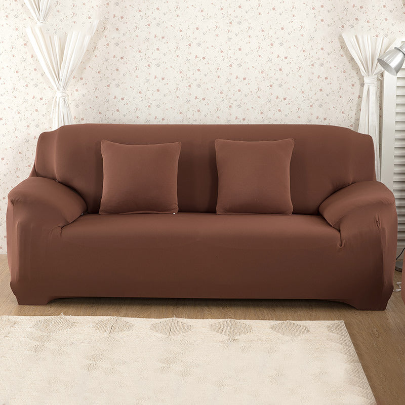 Factory wholesale modern minimalist stretch sofa cover all-inclusive solid color fabric sofa cover towel universal sofa cushion combination