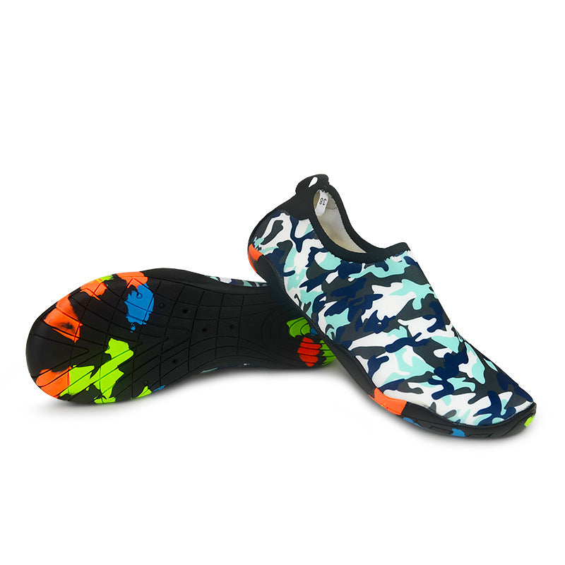 Men and women beach shoes non-slip seaside upstream shoes
