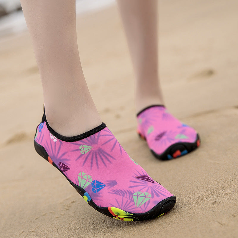 Men and women beach shoes non-slip seaside upstream shoes