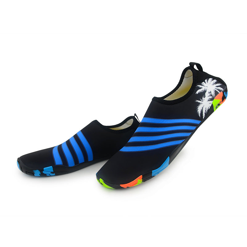 Men and women beach shoes non-slip seaside upstream shoes