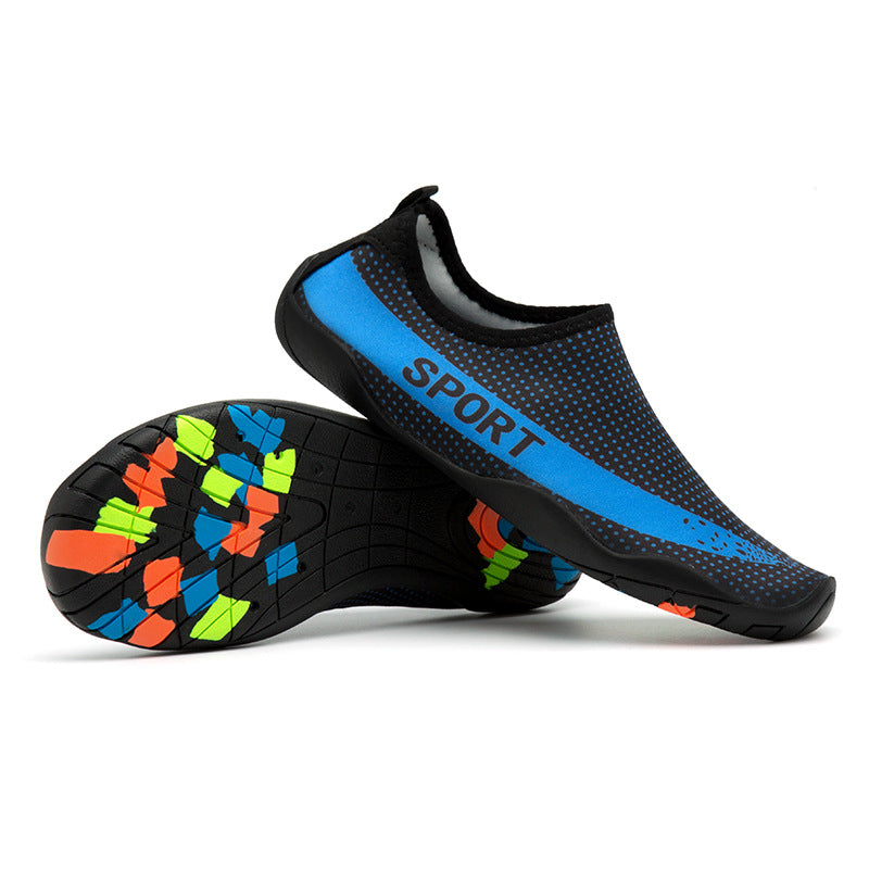 Men and women beach shoes non-slip seaside upstream shoes