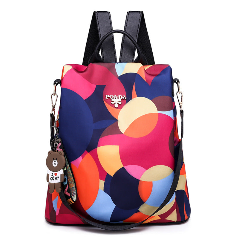 ladies anti-theft backpack