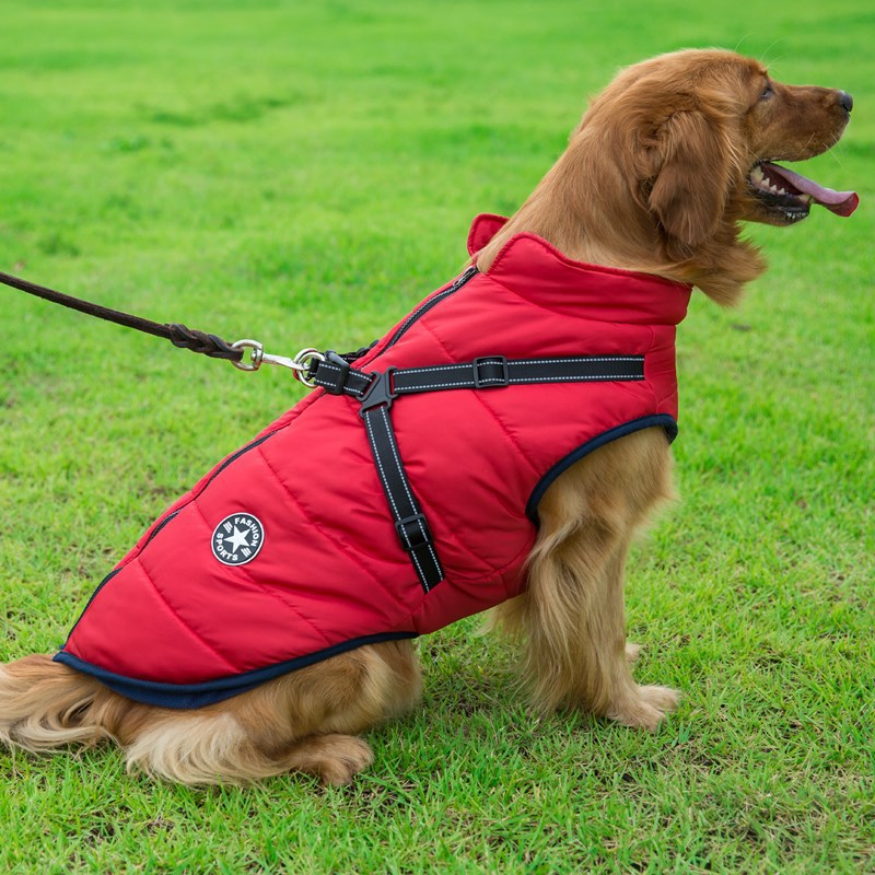 Factory direct supply cross-border reflective clothes for big dogs