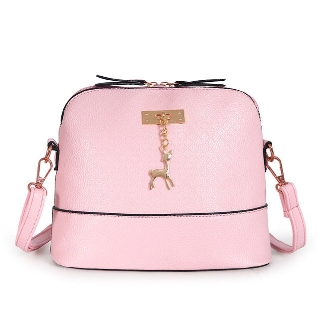 oy Shell Shape Bag Women Shoulder Bags Ladies Zipper Handbag