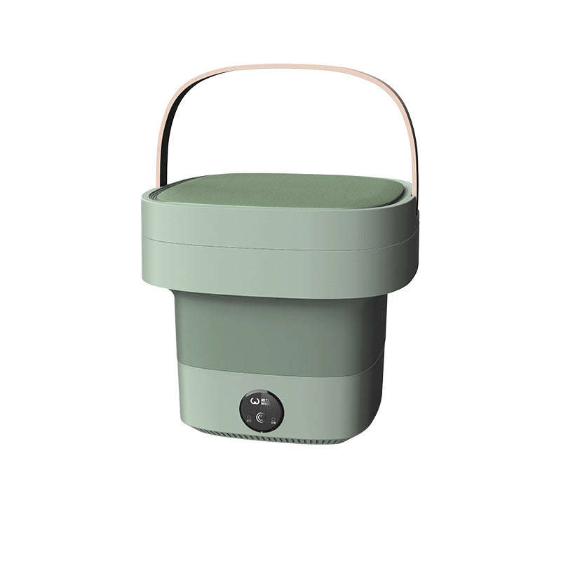 Portable Folding Washing Machine Mini Laundry Artifact Clothes Underwear Socks Infant Washing Machine One Piece Dropshipping