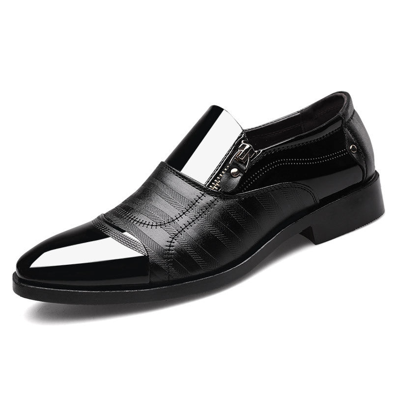 wish47 large size 48 men 46 business formal wear professional leather shoes Men's shoes pointed black men's shoes