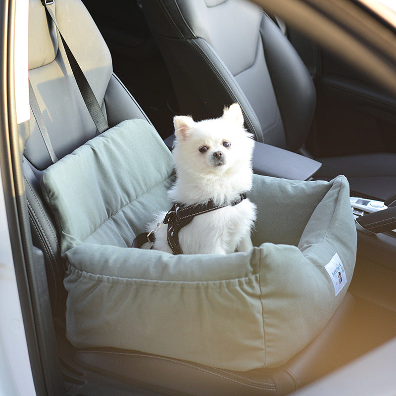 Car kennel car indoor dual-purpose kennel new pet kennel dog bed removable and washable car pet pad travel model