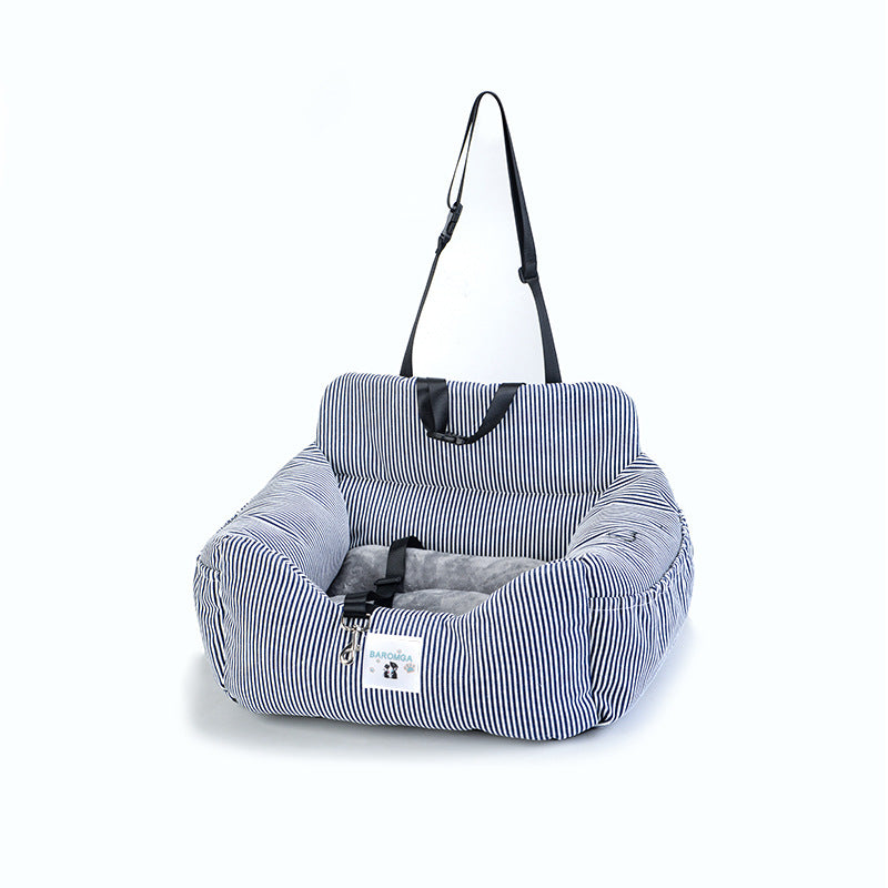 Car kennel car indoor dual-purpose kennel new pet kennel dog bed removable and washable car pet pad travel model