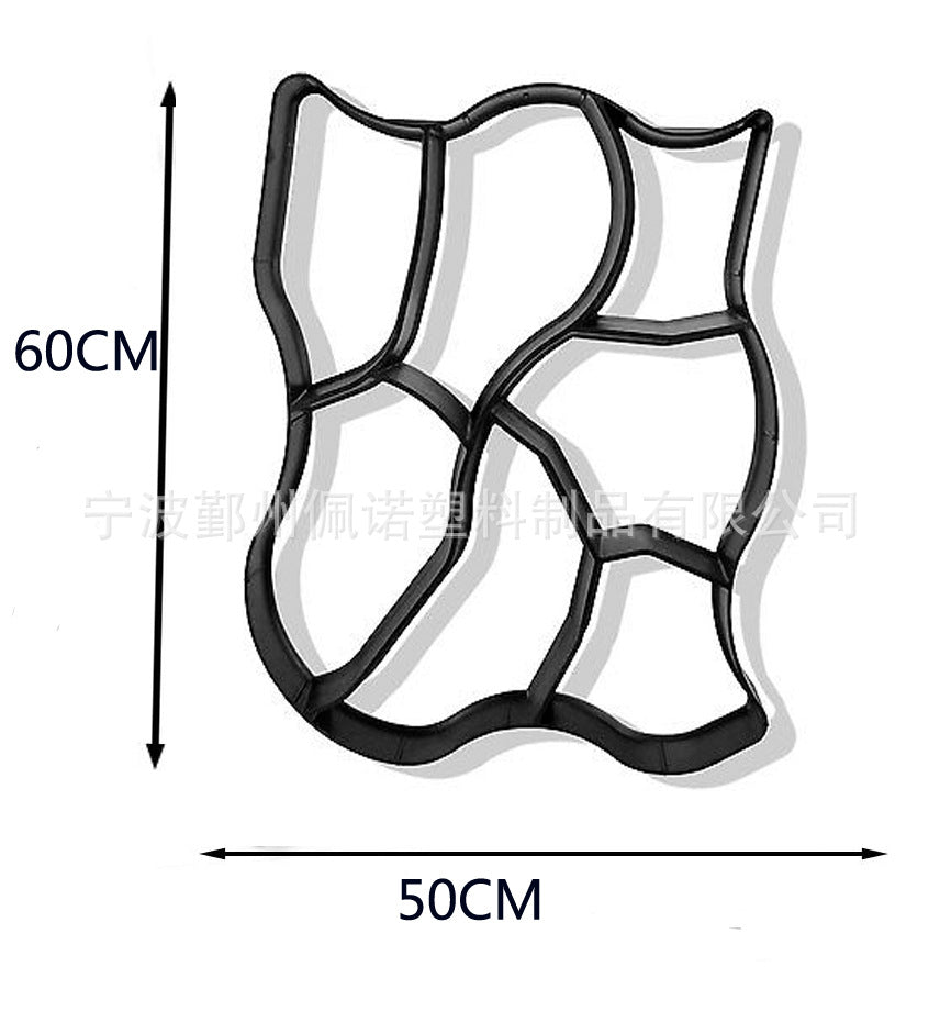 Floor tile mould Garden paving mould plastic floor mould Cement mould floor concrete mould factory direct