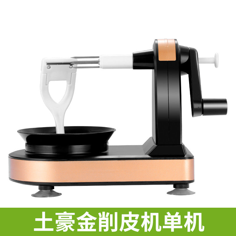 Hand-shake apple artifact household automatic peeler multi-function scraping fruit knife peeler apple peeling artifact