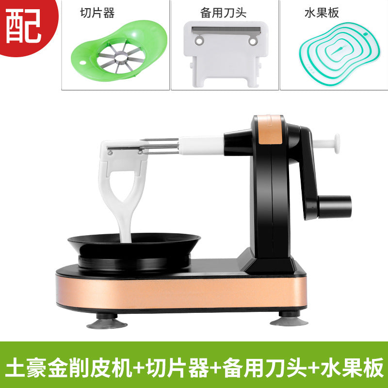 Hand-shake apple artifact household automatic peeler multi-function scraping fruit knife peeler apple peeling artifact