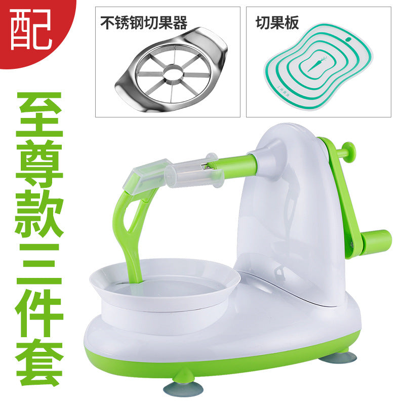 Hand-shake apple artifact household automatic peeler multi-function scraping fruit knife peeler apple peeling artifact
