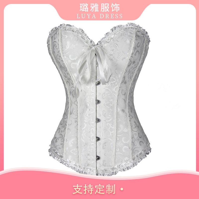 sexy corset wedding underwear body shaper one piece corset