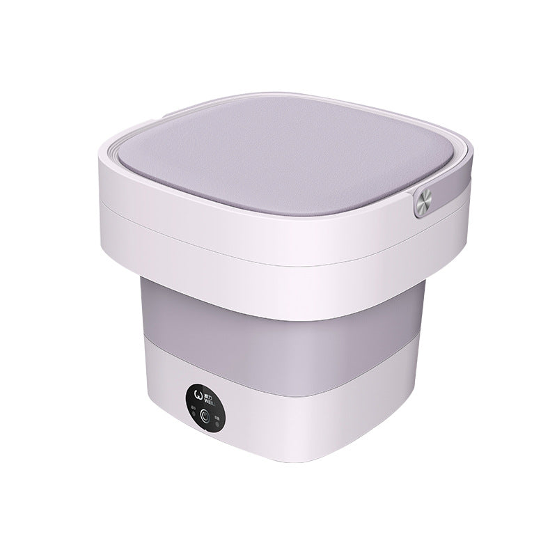 Portable Folding Washing Machine Mini Laundry Artifact Clothes Underwear Socks Infant Washing Machine One Piece Dropshipping