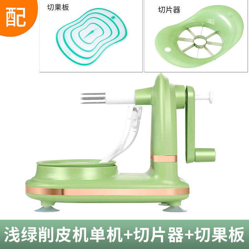 Hand-shake apple artifact household automatic peeler multi-function scraping fruit knife peeler apple peeling artifact