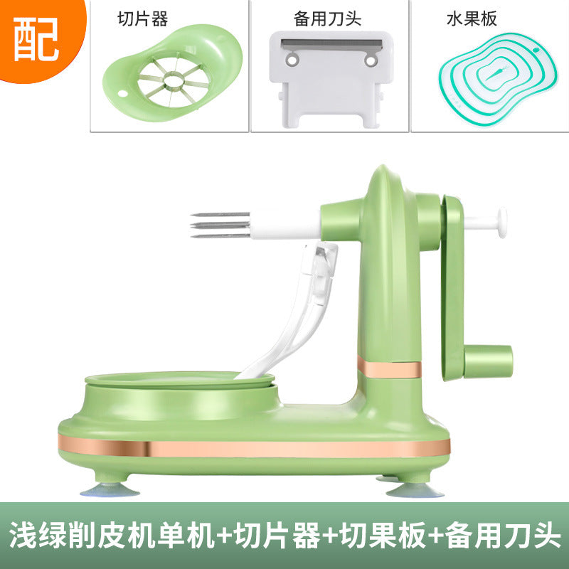 Hand-shake apple artifact household automatic peeler multi-function scraping fruit knife peeler apple peeling artifact