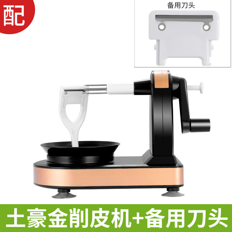 Hand-shake apple artifact household automatic peeler multi-function scraping fruit knife peeler apple peeling artifact
