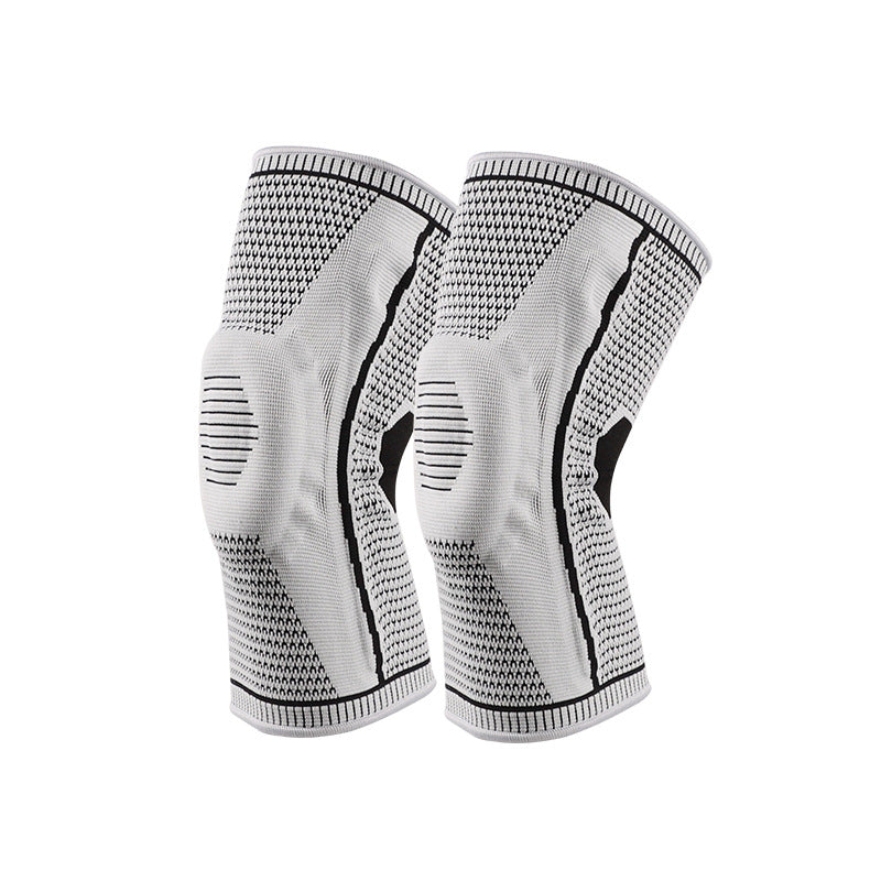 Sports knee pads nylon compression knee pads outdoor sports basketball running mountaineering silicone sports protective gear