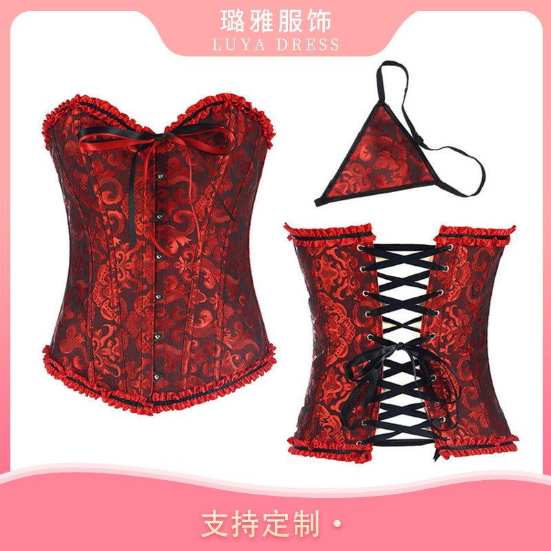 sexy corset wedding underwear body shaper one piece corset