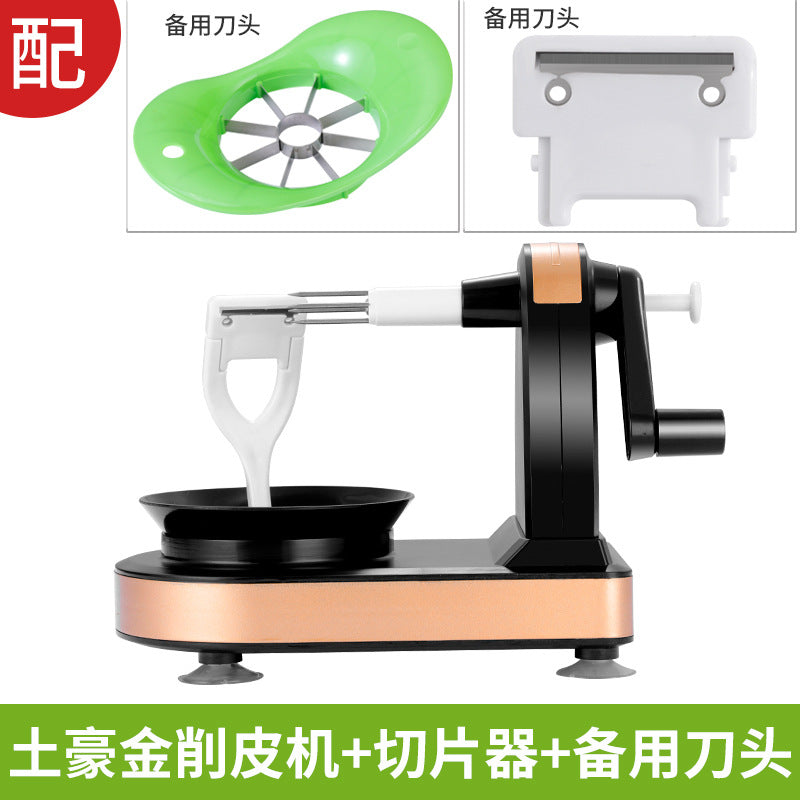 Hand-shake apple artifact household automatic peeler multi-function scraping fruit knife peeler apple peeling artifact