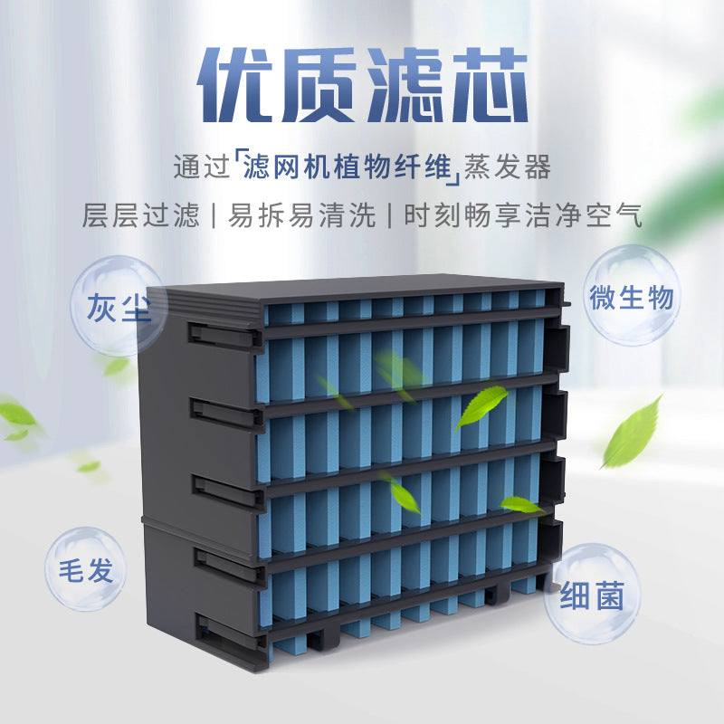 Mini Refrigeration Air Conditioning Fan Home USB Charging Desktop Small Spray Humidification Air Cooler