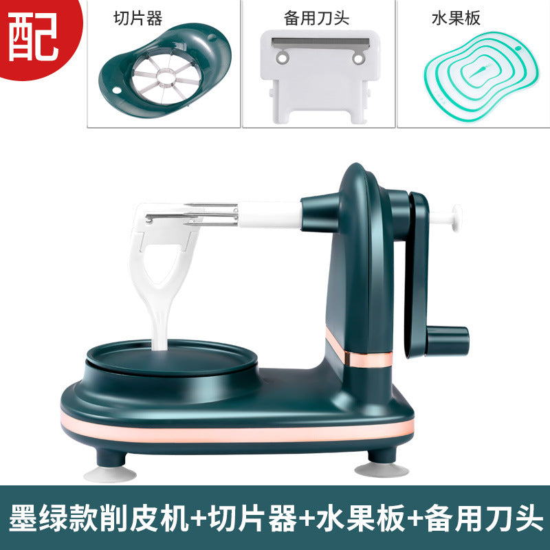 Hand-shake apple artifact household automatic peeler multi-function scraping fruit knife peeler apple peeling artifact