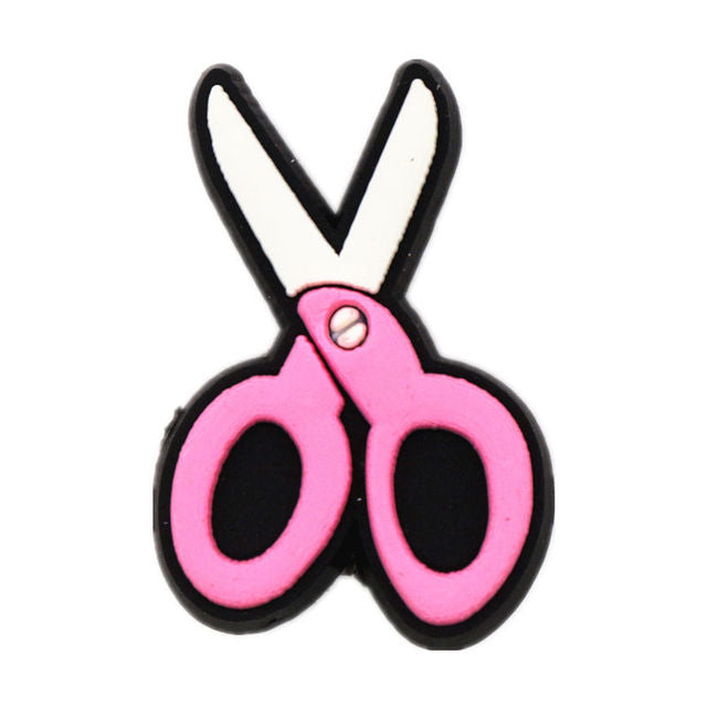 23 Kinds of Fashion Sweet Style Shoe Charms Accessories Cute Girl Series PVC Shoe Decoration for Croc jibz Kids Party X-mas Gift