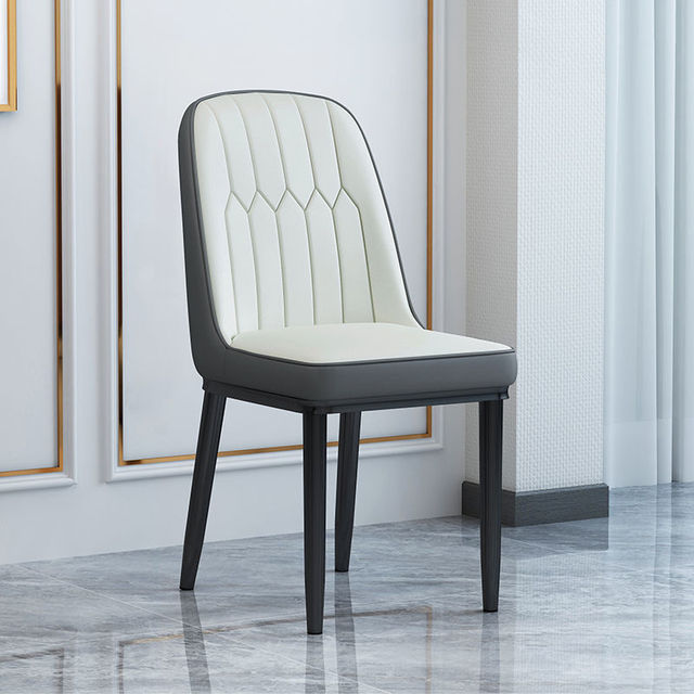 Living Room Furniture Design Armchairs Nordic Luxury Chair Metal Leather Material Dining Room Chairs Leisure Computer Stool