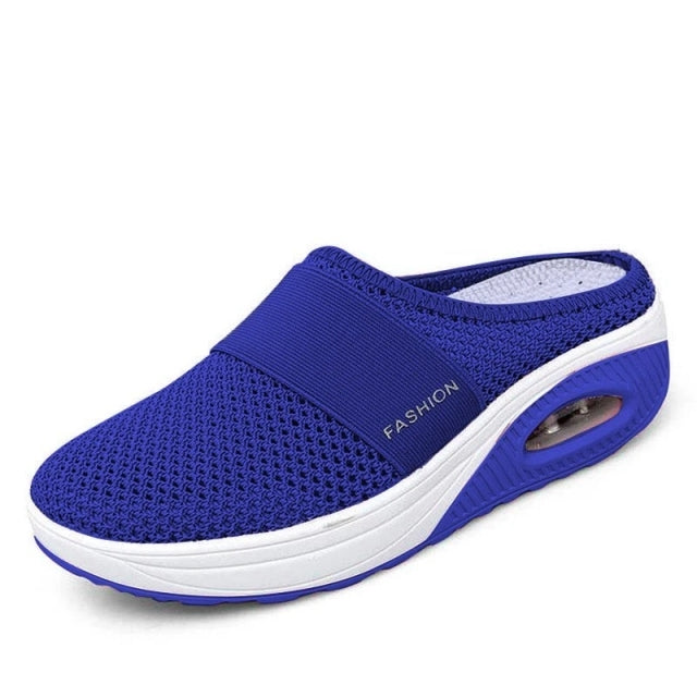 Women Sandals Fashion Wedges Platform Shoes Female Slides Women's Slippers Breathable Mesh Lightweight Ladies Footwear