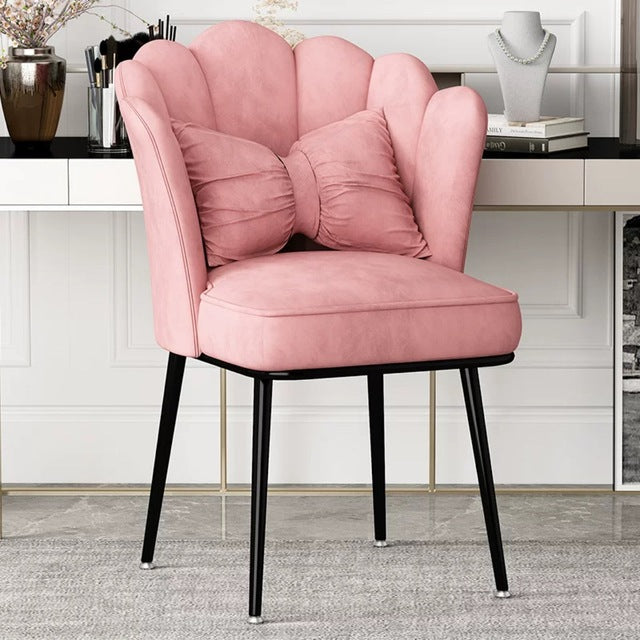 Modern Nordic Armchair living room furniture flannel Single seat Sofas bedroom balcony lounge Makeup Backrest chair