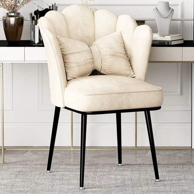 Modern Nordic Armchair living room furniture flannel Single seat Sofas bedroom balcony lounge Makeup Backrest chair