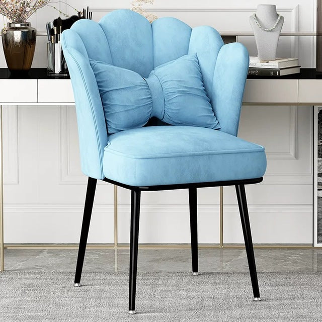 Modern Nordic Armchair living room furniture flannel Single seat Sofas bedroom balcony lounge Makeup Backrest chair