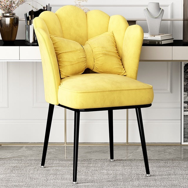Modern Nordic Armchair living room furniture flannel Single seat Sofas bedroom balcony lounge Makeup Backrest chair
