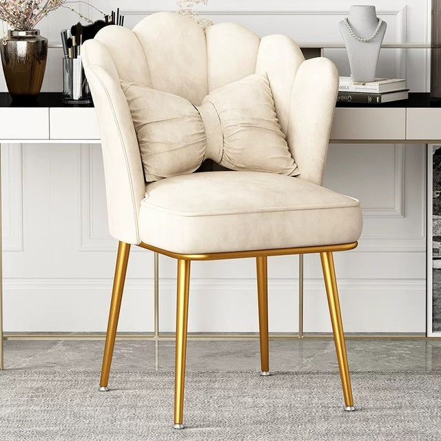 Modern Nordic Armchair living room furniture flannel Single seat Sofas bedroom balcony lounge Makeup Backrest chair