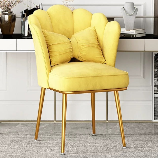Modern Nordic Armchair living room furniture flannel Single seat Sofas bedroom balcony lounge Makeup Backrest chair