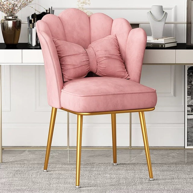 Modern Nordic Armchair living room furniture flannel Single seat Sofas bedroom balcony lounge Makeup Backrest chair