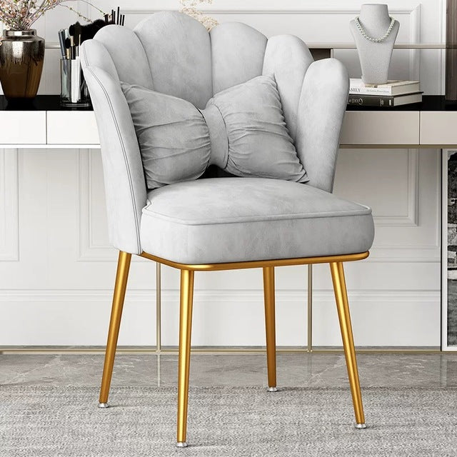 Modern Nordic Armchair living room furniture flannel Single seat Sofas bedroom balcony lounge Makeup Backrest chair