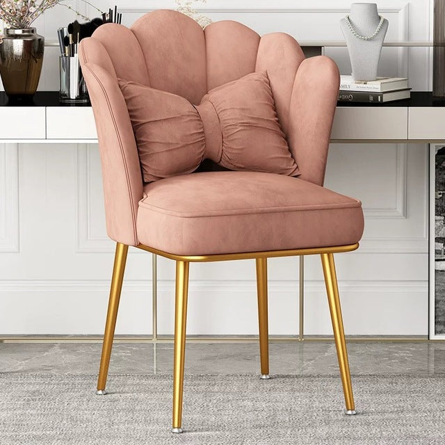 Modern Nordic Armchair living room furniture flannel Single seat Sofas bedroom balcony lounge Makeup Backrest chair