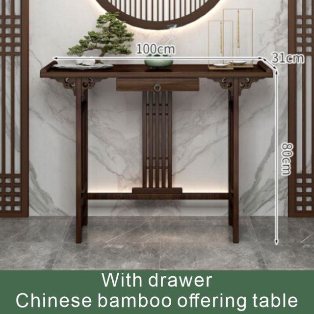 Chinese Style Porch Desk, Light Luxurious Desk Sitting Room Porch Ark, Desk Table