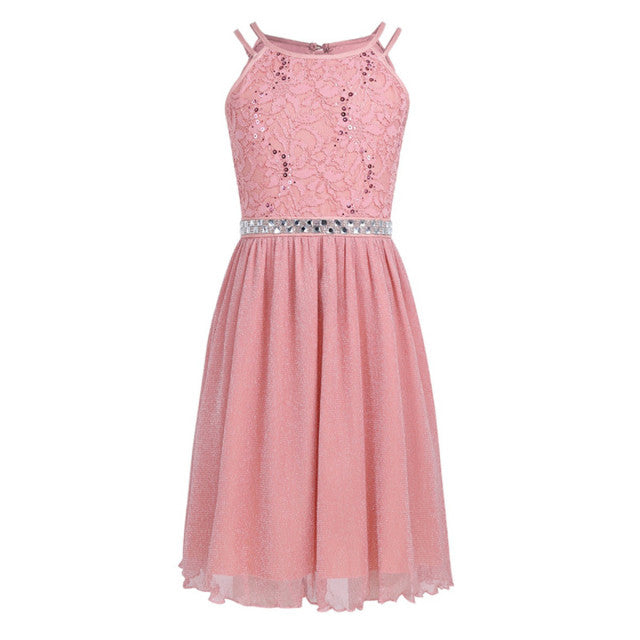 Flower Girls Floral Lace Dresses 2022 Girls Pageant Formal Princess Dresses First Communion Dress Kids Wedding Party Gowns Dress