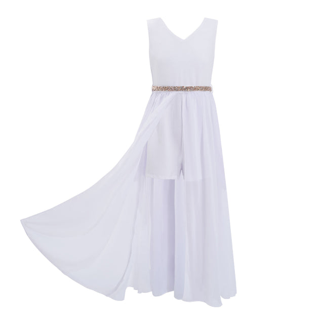 Flower Girls Floral Lace Dresses 2022 Girls Pageant Formal Princess Dresses First Communion Dress Kids Wedding Party Gowns Dress